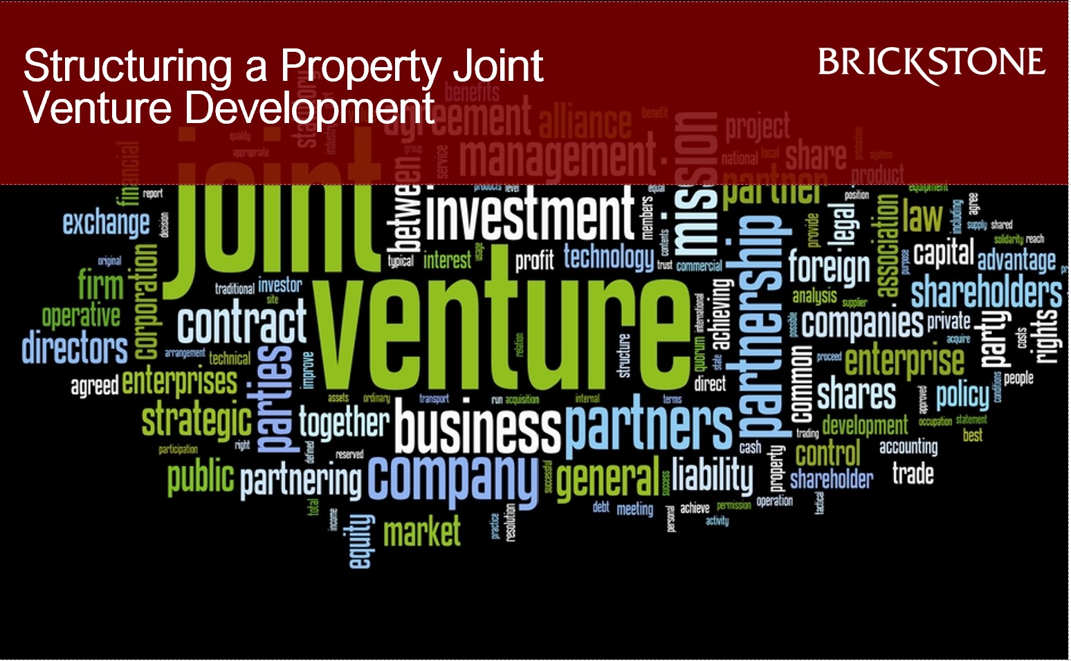 Joint Venture Developments