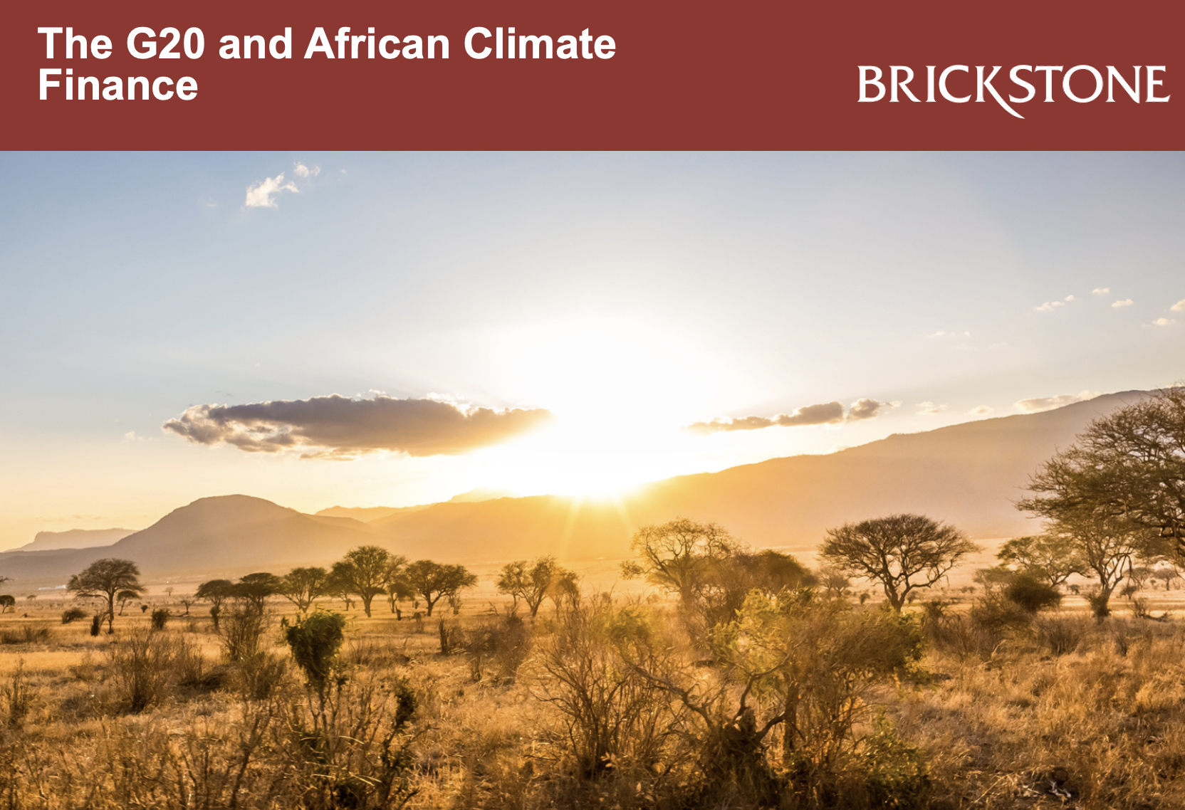 African Climate Finance