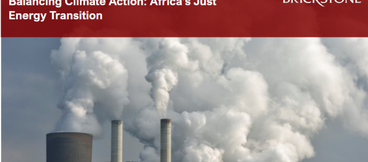 Balancing Climate Action Africa;s Just Energy Transition