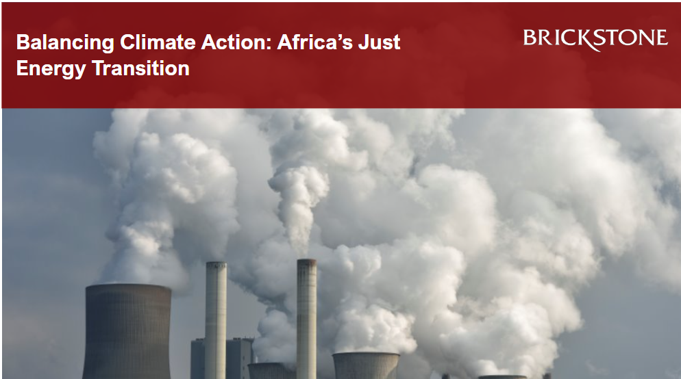 Balancing Climate Action Africa;s Just Energy Transition