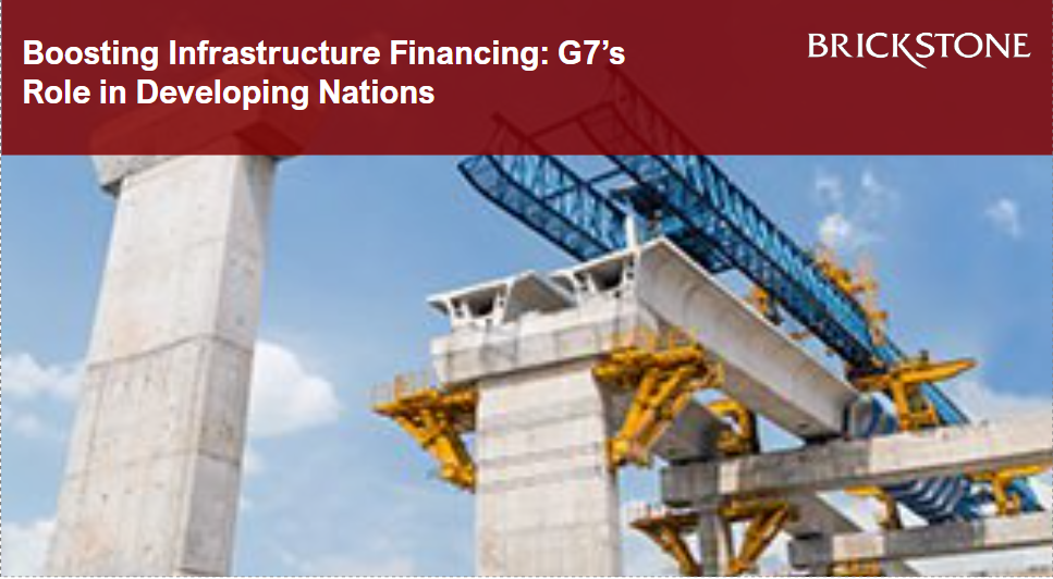 Boosting Infrastructure Financing G7s Role in Developing Nations