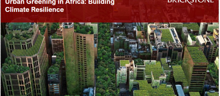 Urban Greening in Africa Building Climate Resilience Together